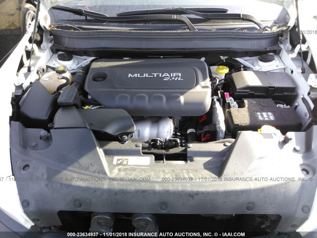 1C4PJMBB0GW242621 - 2016 JEEP CHEROKEE TRAILHAWK 白色 照片 10