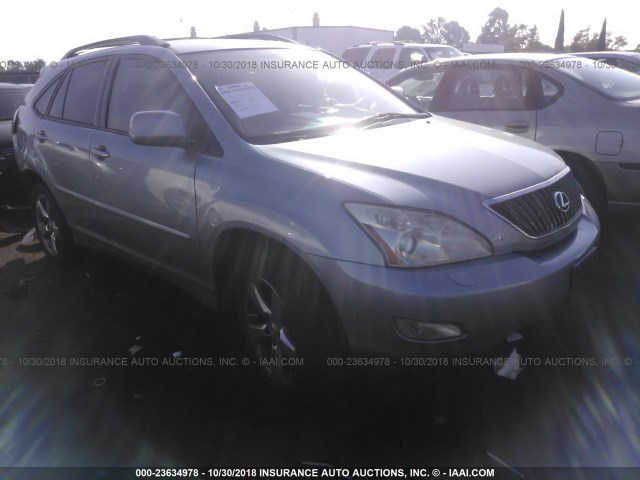 JTJGK31U570010218 - 2007 LEXUS RX 350 BLUE photo 1