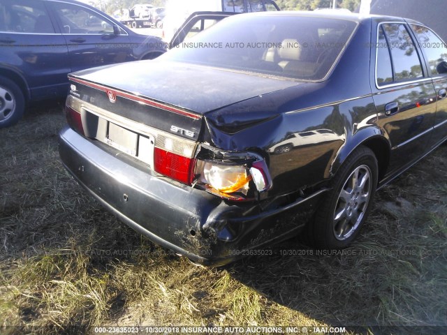 1G6KY54903U122400 - 2003 CADILLAC SEVILLE STS BLACK photo 6