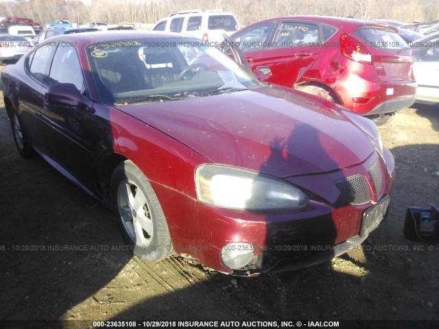 2G2WP522251161645 - 2005 PONTIAC GRAND PRIX Շագանակագույն լուսանկար 1