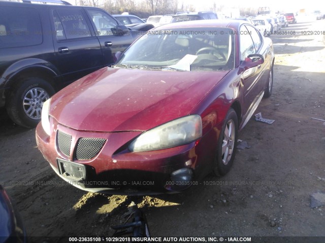 2G2WP522251161645 - 2005 PONTIAC GRAND PRIX Շագանակագույն լուսանկար 2
