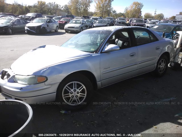 2G4WB55KX11173554 - 2001 BUICK REGAL LS SILVER photo 2