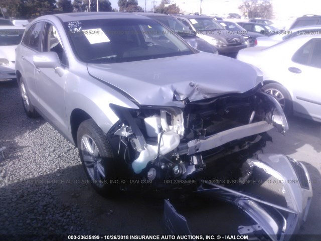 5J8TB3H51DL004282 - 2013 ACURA RDX TECHNOLOGY SILVER photo 1