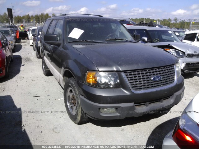 1FMPU16L63LB80545 - 2003 FORD EXPEDITION XLT GRAY photo 1