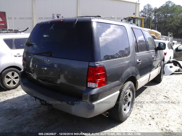 1FMPU16L63LB80545 - 2003 FORD EXPEDITION XLT GRAY photo 4