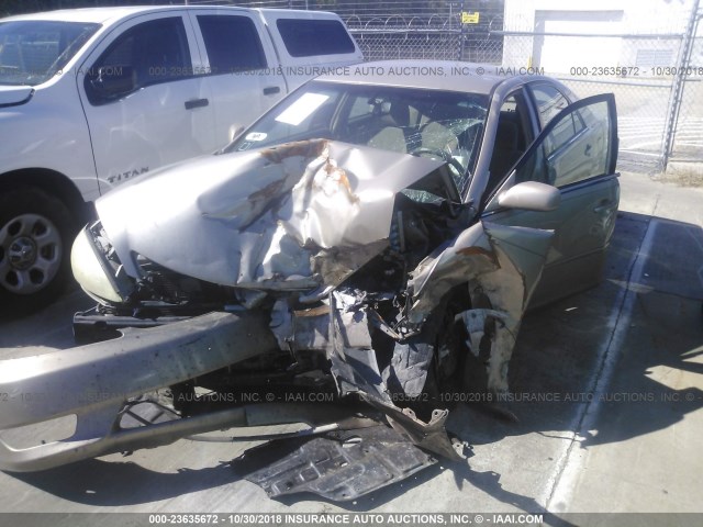 4T1BE30K36U142286 - 2006 TOYOTA CAMRY LE/XLE/SE GOLD photo 2