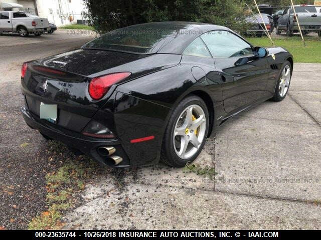 ZFF65LJAXA0168395 - 2010 FERRARI CALIFORNIA BLACK photo 4