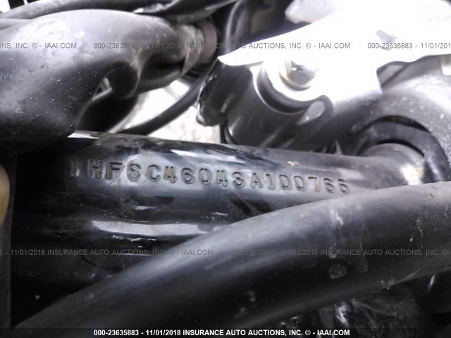 1HFSC46043A100766 - 2003 HONDA VTX1800 C BLACK photo 10