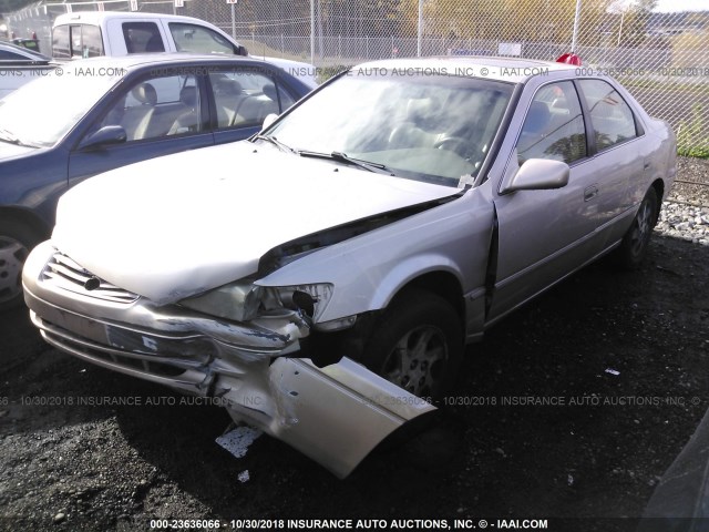 4T1BF22K2VU022899 - 1997 TOYOTA CAMRY CE/LE/XLE 金色 照片 2
