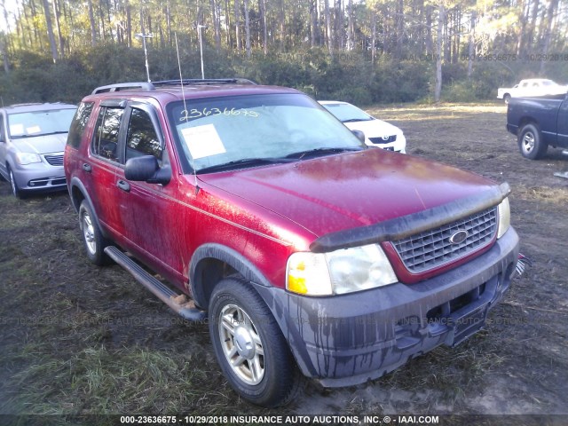 1FMZU62K23UA06839 - 2003 FORD EXPLORER XLS/XLS SPORT MAROON photo 1