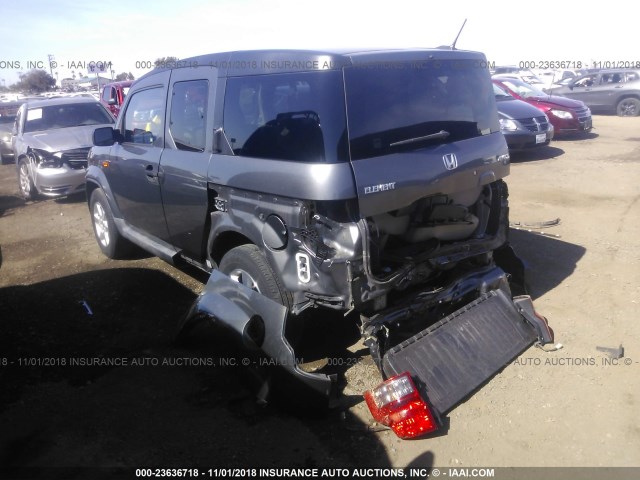 5J6YH2H7XAL008240 - 2010 HONDA ELEMENT EX GRAY photo 3