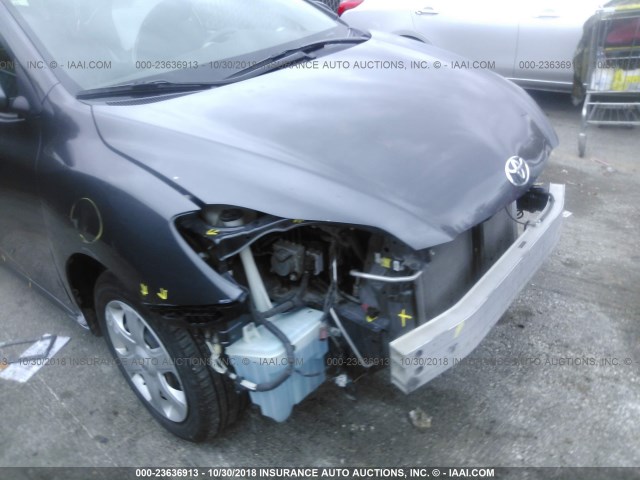 2T1KU40E79C015145 - 2009 TOYOTA COROLLA MATRIX  GRAY photo 6