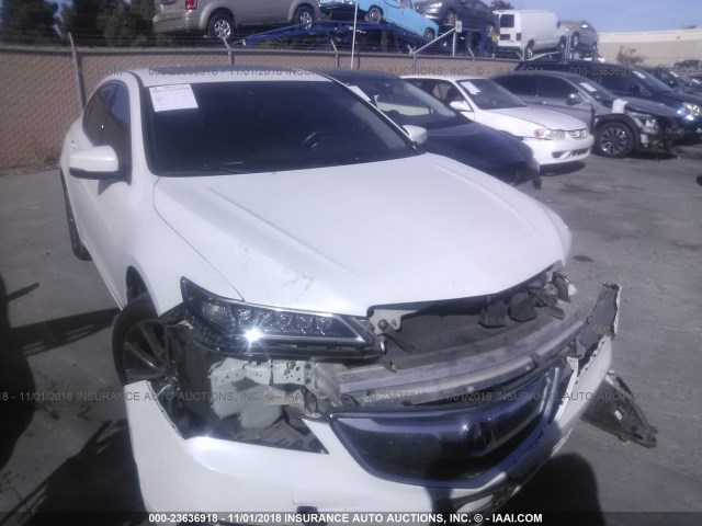 19UUB2F58FA006496 - 2015 ACURA TLX TECH თეთრი ფოტო 1