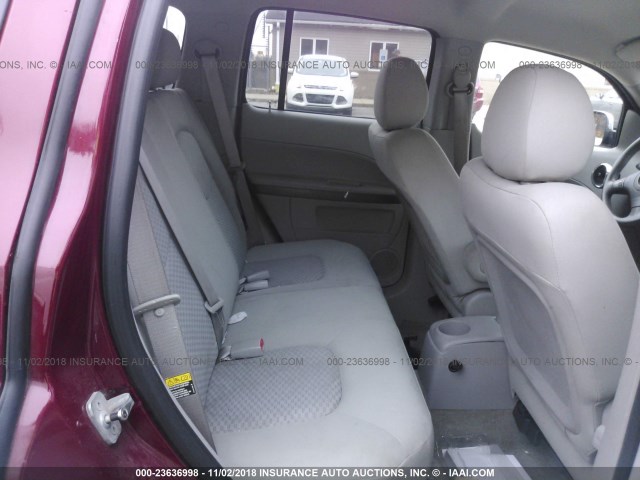3GNDA23D36S600092 - 2006 CHEVROLET HHR LT მუქწითელი ფოტო 8