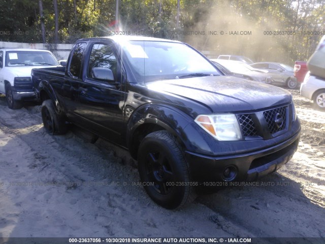 1N6AD06U06C416072 - 2006 NISSAN FRONTIER KING CAB LE/SE/OFF ROAD BLACK photo 1