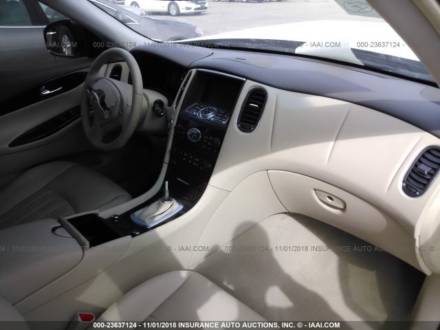 JN1AJ0HP2CM401147 - 2012 INFINITI EX35 JOURNEY WHITE photo 5