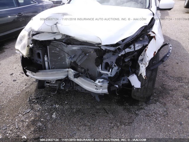 JN1AJ0HP2CM401147 - 2012 INFINITI EX35 JOURNEY WHITE photo 6