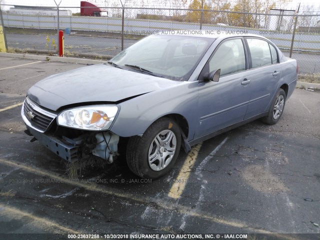 1G1ZS58F08F133625 - 2008 CHEVROLET MALIBU LS 蓝色 照片 2