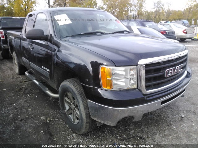 1GTEK29089Z283190 - 2009 GMC SIERRA K1500 SLE BLACK photo 1