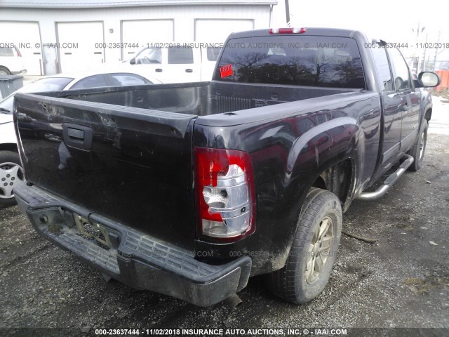 1GTEK29089Z283190 - 2009 GMC SIERRA K1500 SLE BLACK photo 4