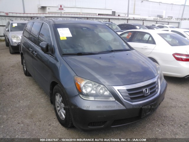 5FNRL3H75AB105251 - 2010 HONDA ODYSSEY EXL GRAY photo 1