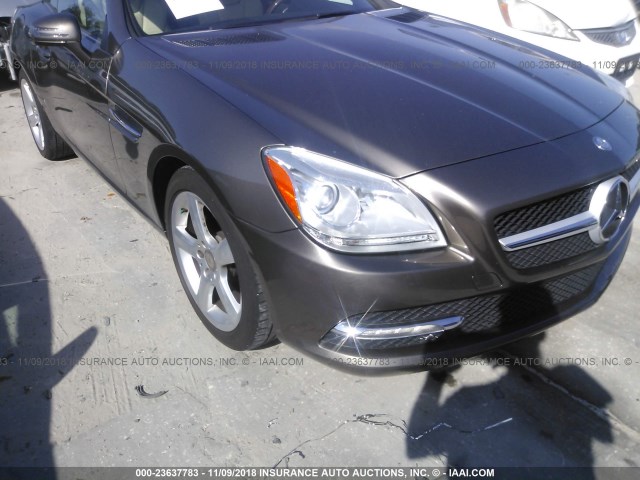 WDDPK4HA7CF040015 - 2012 MERCEDES-BENZ SLK 250 BROWN photo 6