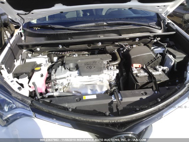 2T3WFREV0JW487117 - 2018 TOYOTA RAV4 ADVENTURE/XLE 白色 照片 10