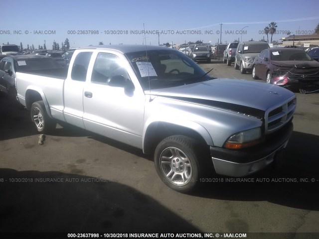 1D7HL32X33S183737 - 2003 DODGE DAKOTA SPORT SILVER photo 1