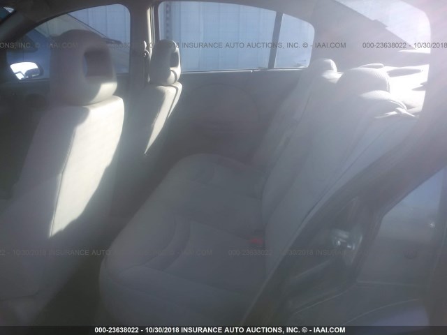 1G8AJ52F74Z205908 - 2004 SATURN ION LEVEL 2 GRAY photo 8
