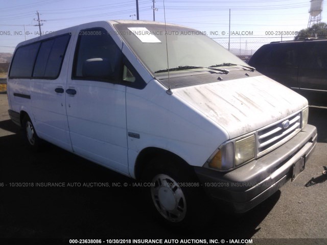 1FMDA41X5SZC04935 - 1995 FORD AEROSTAR WHITE photo 1