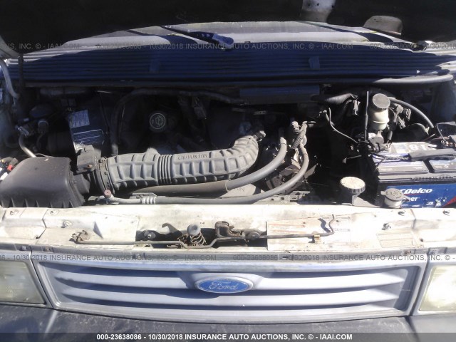 1FMDA41X5SZC04935 - 1995 FORD AEROSTAR WHITE photo 10