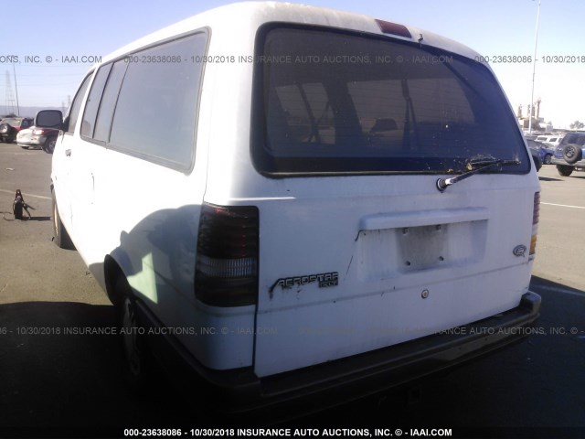 1FMDA41X5SZC04935 - 1995 FORD AEROSTAR WHITE photo 3