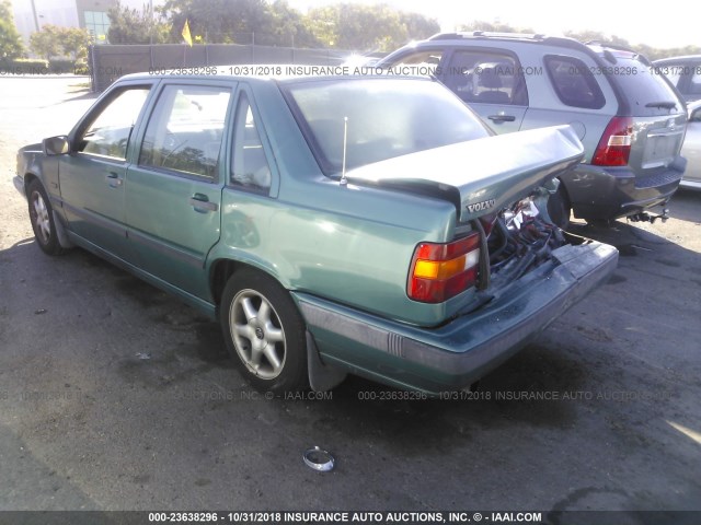 YV1LS5519P2092207 - 1993 VOLVO 850 GREEN photo 3