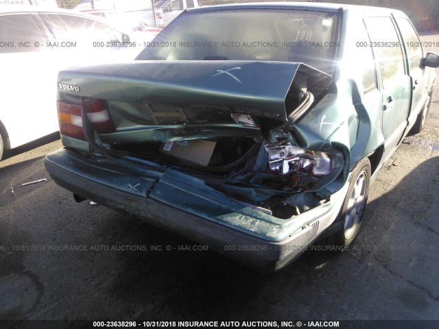 YV1LS5519P2092207 - 1993 VOLVO 850 GREEN photo 6