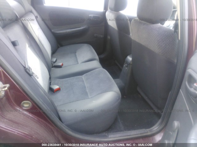 1B3ES26C12D625582 - 2002 DODGE NEON MAROON photo 8