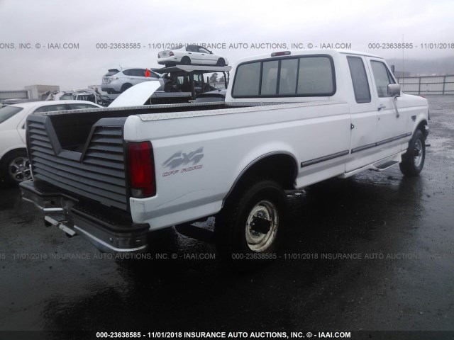 1FTHX26F8VEB47330 - 1997 FORD F250 WHITE photo 4