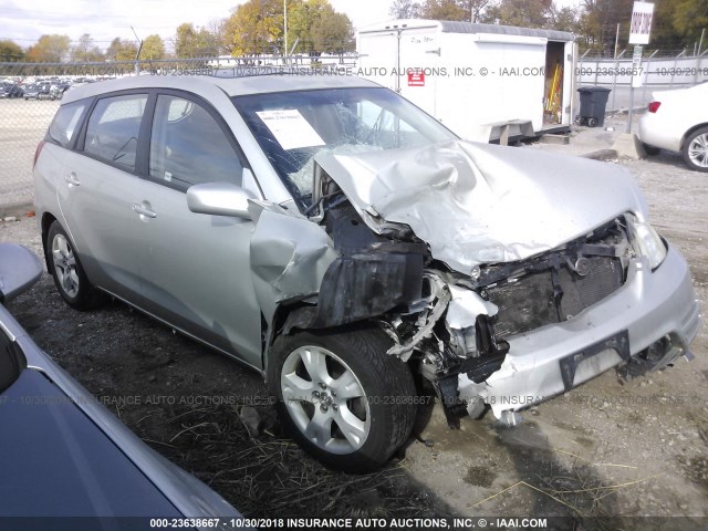 2T1KR32E63C053966 - 2003 TOYOTA COROLLA MATRIX XR SILVER photo 1