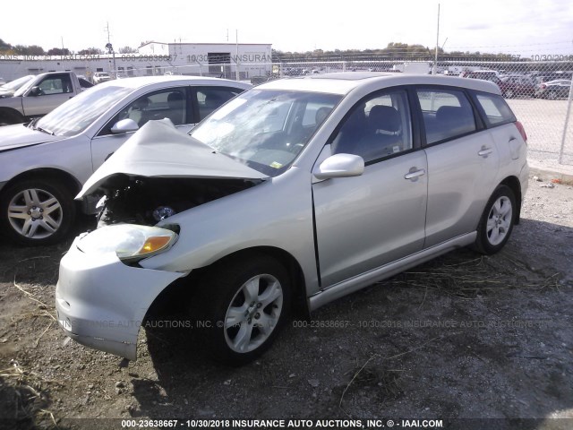 2T1KR32E63C053966 - 2003 TOYOTA COROLLA MATRIX XR SILVER photo 2