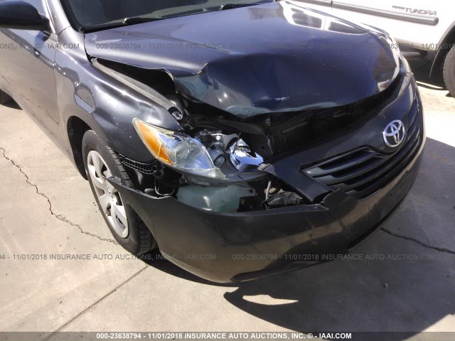4T1BE46K77U505817 - 2007 TOYOTA CAMRY NEW GENERAT CE/LE/XLE/SE GRAY photo 6