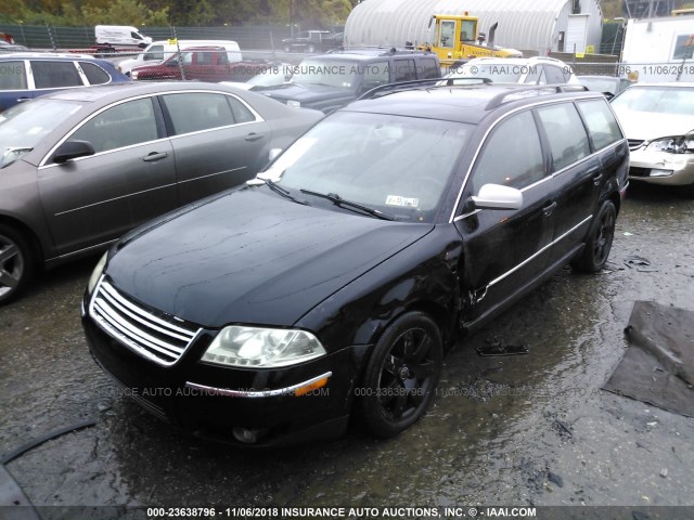 WVWWH63B42E268235 - 2002 VOLKSWAGEN PASSAT GLX 黑色 照片 2