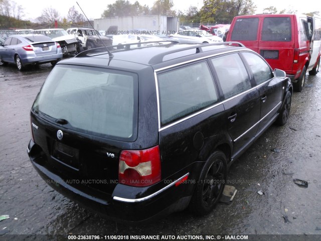 WVWWH63B42E268235 - 2002 VOLKSWAGEN PASSAT GLX 黑色 照片 4