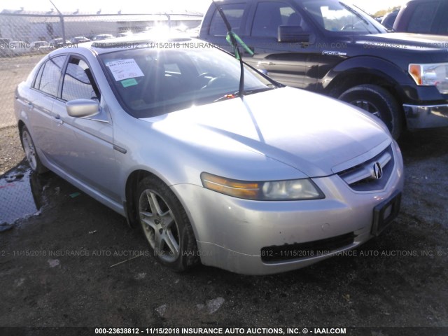 19UUA66245A013086 - 2005 ACURA TL SILVER photo 1