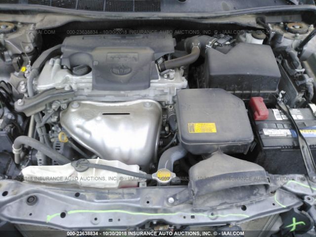 4T1BF1FK8EU390198 - 2014 TOYOTA CAMRY L/SE/LE/XLE 灰色 照片 10