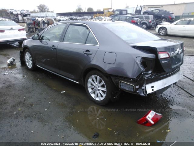 4T1BF1FK8EU390198 - 2014 TOYOTA CAMRY L/SE/LE/XLE 灰色 照片 3