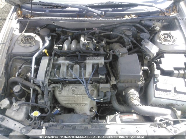 1YVGF22C925276922 - 2002 MAZDA 626 LX SILVER photo 10