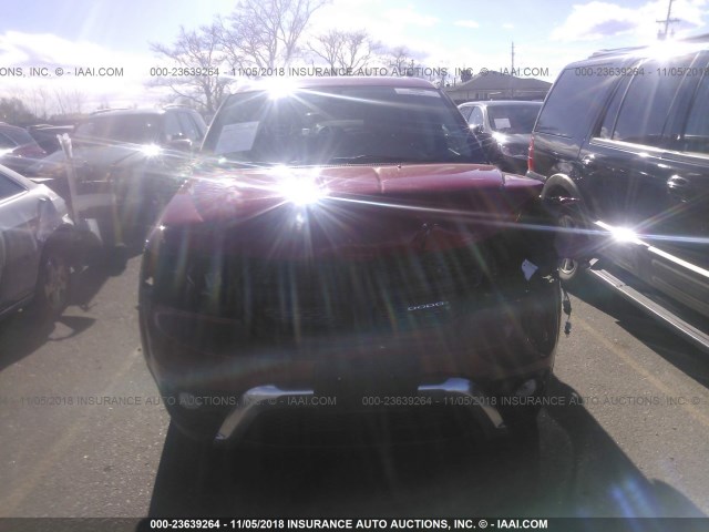 3C4PDDGG4JT430261 - 2018 DODGE JOURNEY CROSSROAD RED photo 6