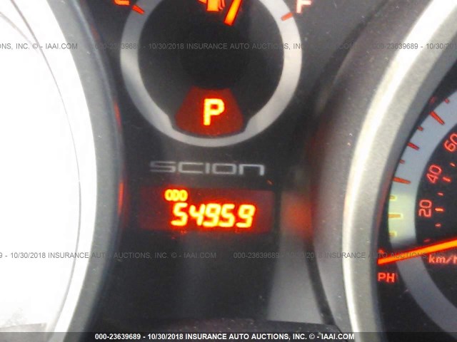 JTKJF5C78C3023319 - 2012 TOYOTA SCION TC ყვითელი ფოტო 7