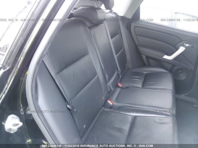 5J8TB18209A003203 - 2009 ACURA RDX BLACK photo 8