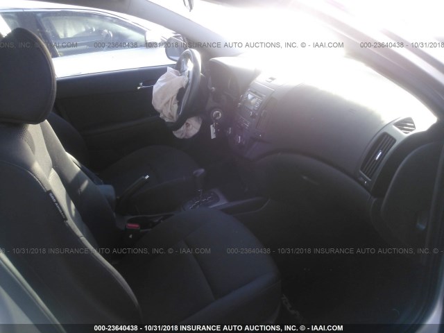 KMHDC8AE3CU145608 - 2012 HYUNDAI ELANTRA TOURING GLS/SE SILVER photo 5