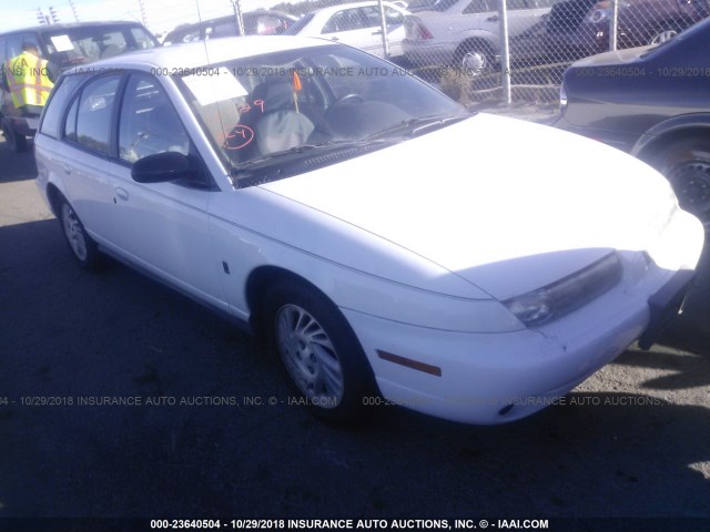 1G8ZK8278XZ243839 - 1999 SATURN SW2 WHITE photo 1